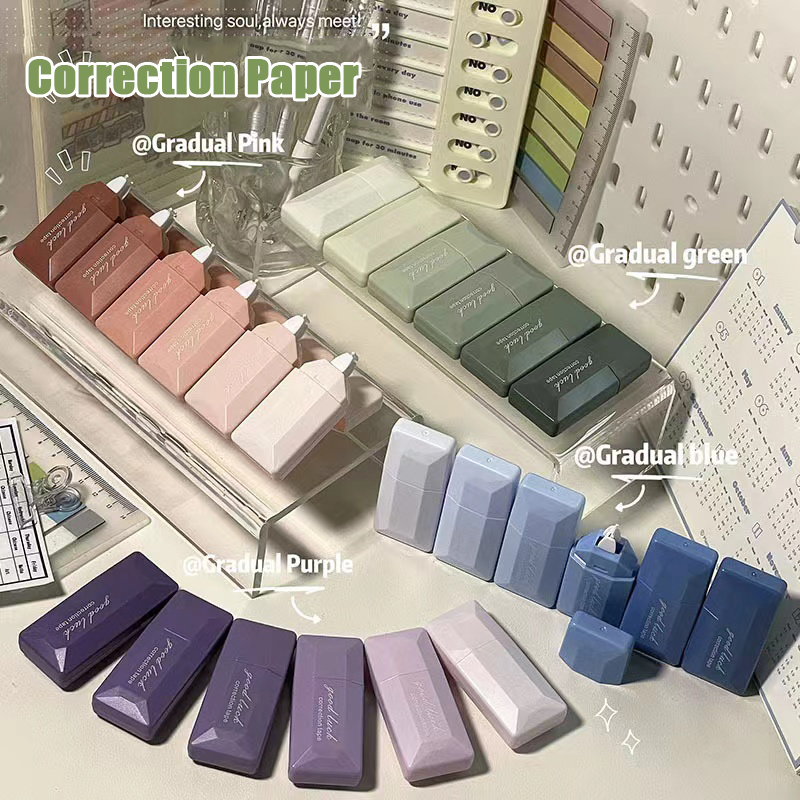 Correction Tape Roller - Nastro di correzione sfumato stile carta