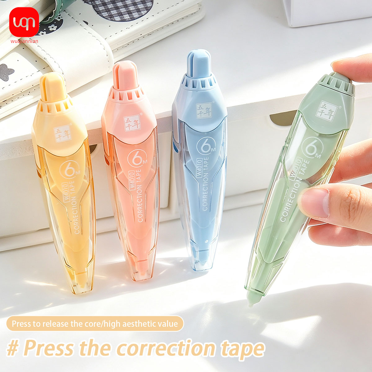 Correction Tape Roller - Nastro correttore da 6 m, stile